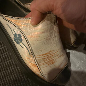 Docs Dr. Martens MIE Iridescent Vintage Chunky Slides / Mules
90s ytk/VTG